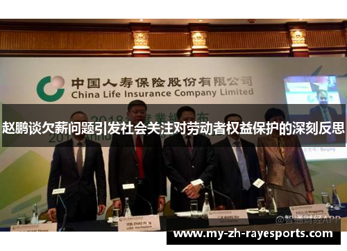 赵鹏谈欠薪问题引发社会关注对劳动者权益保护的深刻反思